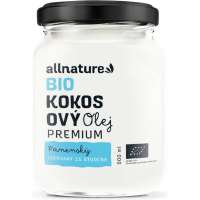 Allnature Bio Premium Coconut Oil 0,5 l